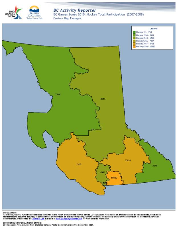 Picture of custom map